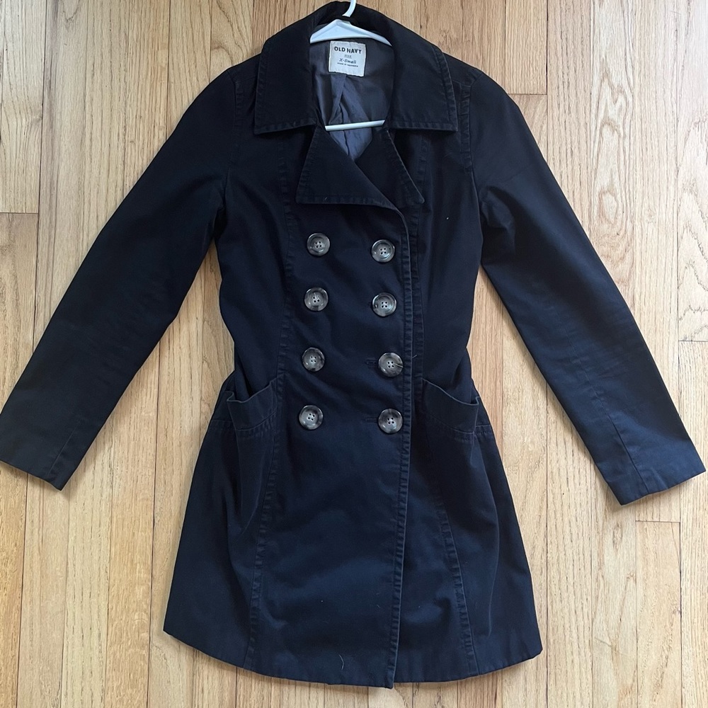 Old Navy XS Trench Coat